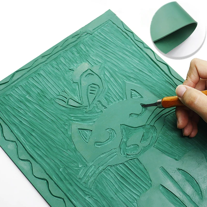 Lino Printing Block - Kit de bloques de sello de