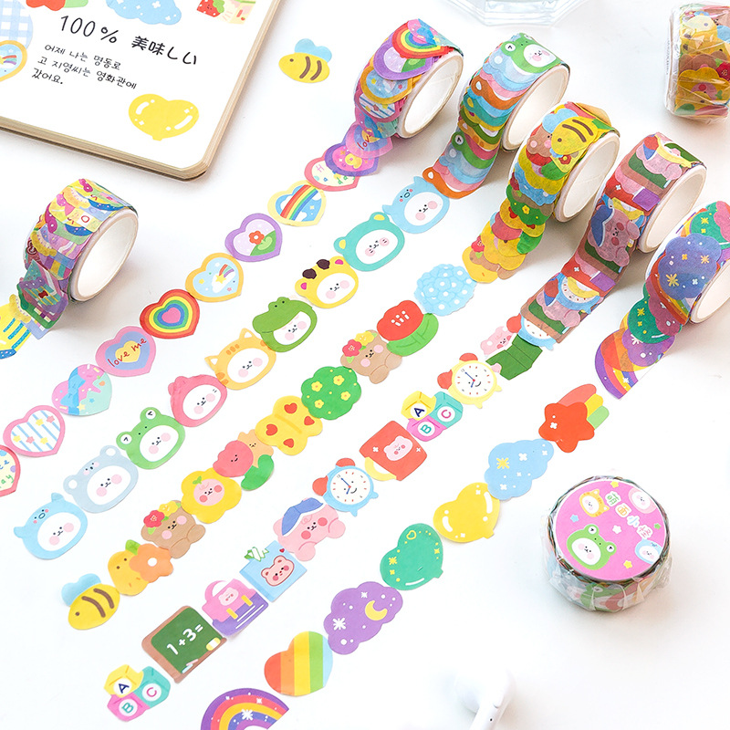 Washi Tape Rolls - 1 rollo de cinta adhesiva superbonita