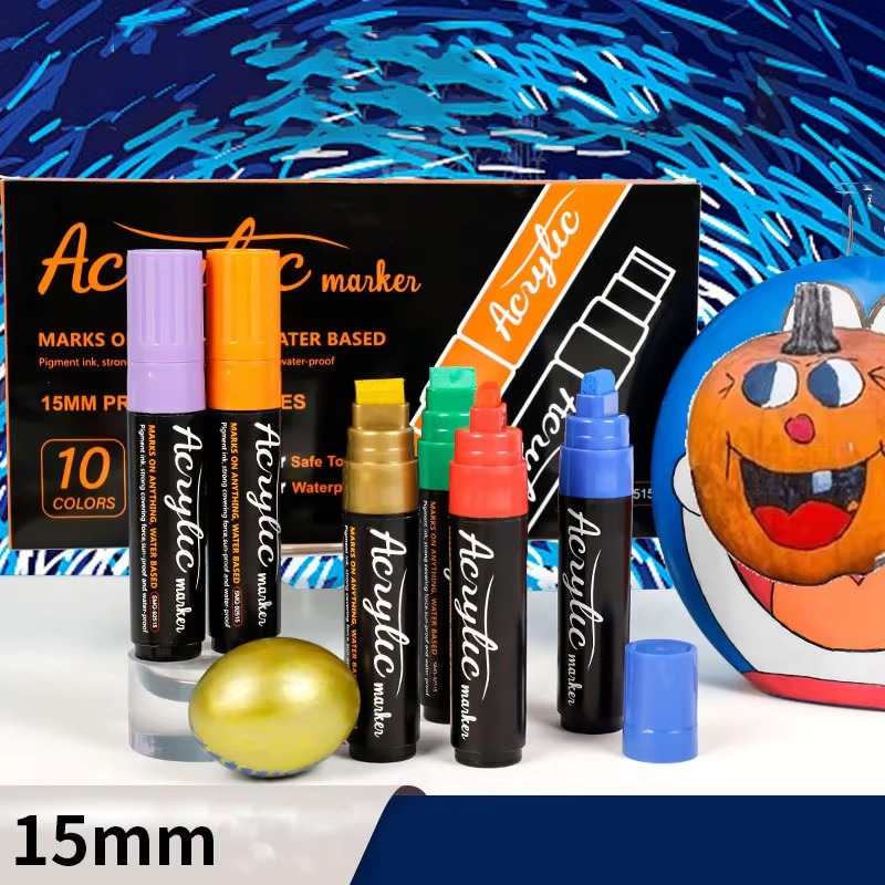 Art Craft Jumbo - Juego de rotuladores de pintura acrílica