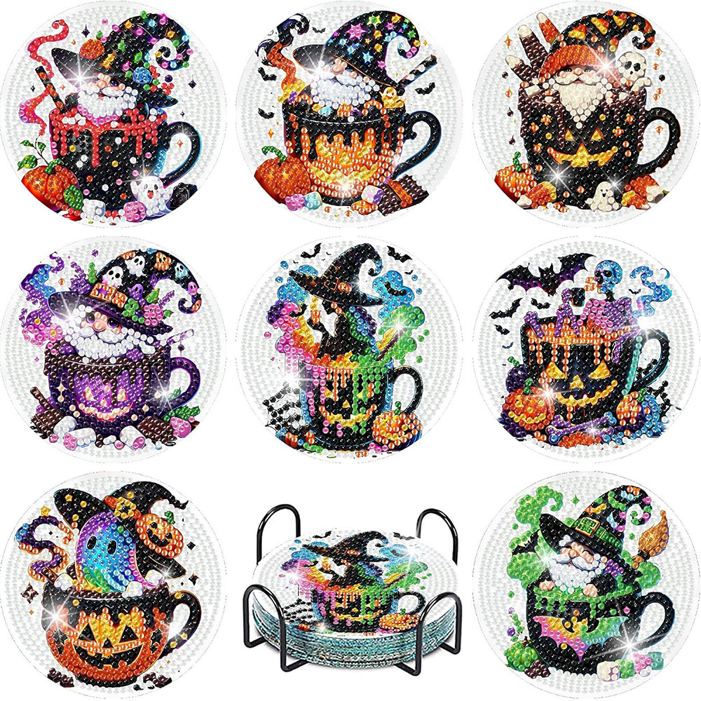 Art Craft Adult - Posavasos con pintura de diamantes de