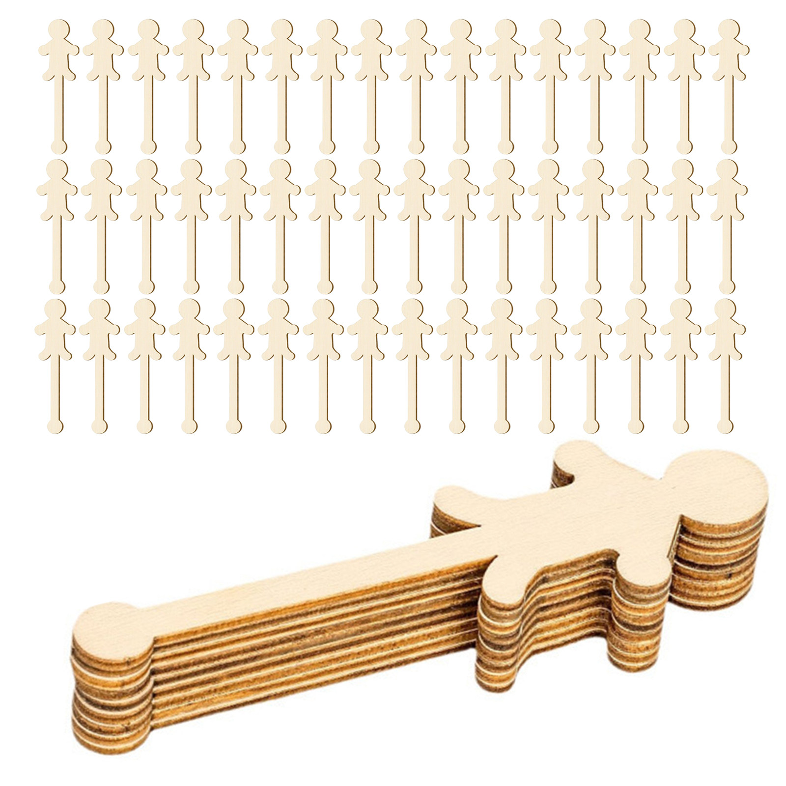 Art Craft With Ice Cream Stick - 100 Palitos de Madera para Helado,