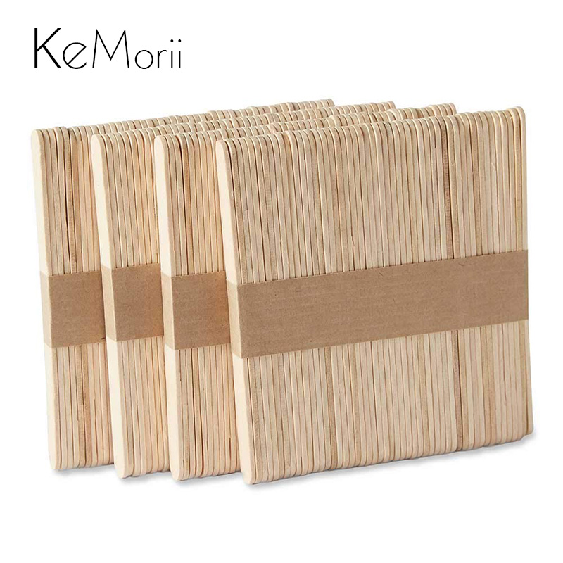 Art Craft With Ice Cream Stick - Palitos de helado de madera Natural,