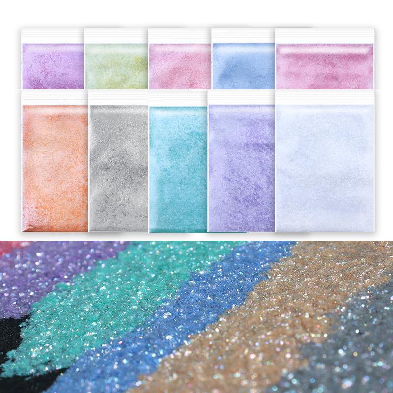 Resin Pigment Powder - Polvo de Mica brillante de diamante,