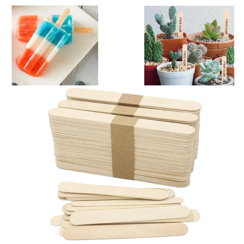 Art Craft With Ice Cream Stick - ﻿ 50/100 piezas de palitos de