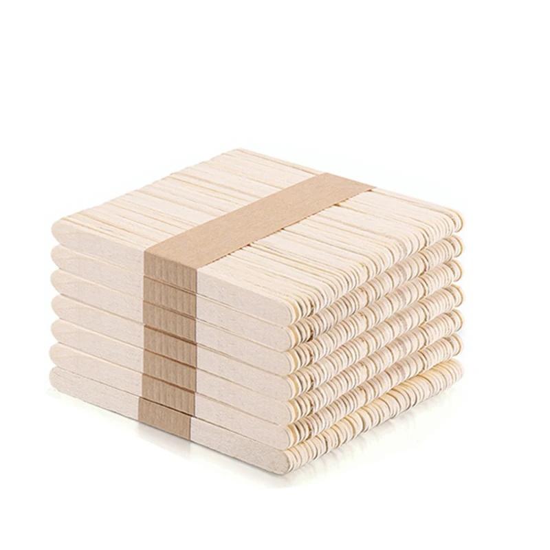 Art Craft With Ice Cream Stick - Palitos de Madera Natural para Helado,
