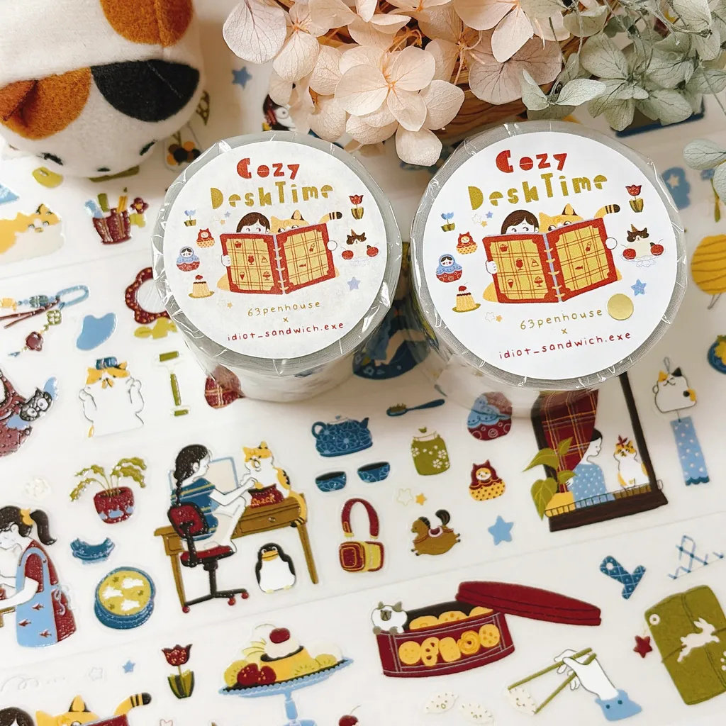 Washi Tape Rolls - Cinta Adhesiva Decorativa de Papel Washi