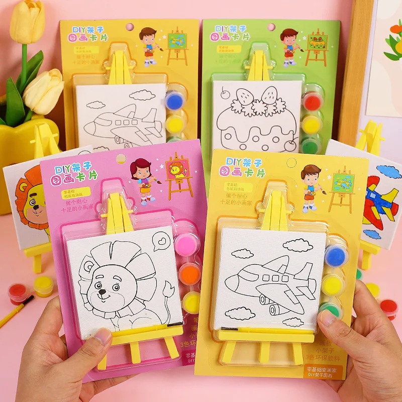 Art Craft Movement - 10 paquetes de dibujos animados DIY