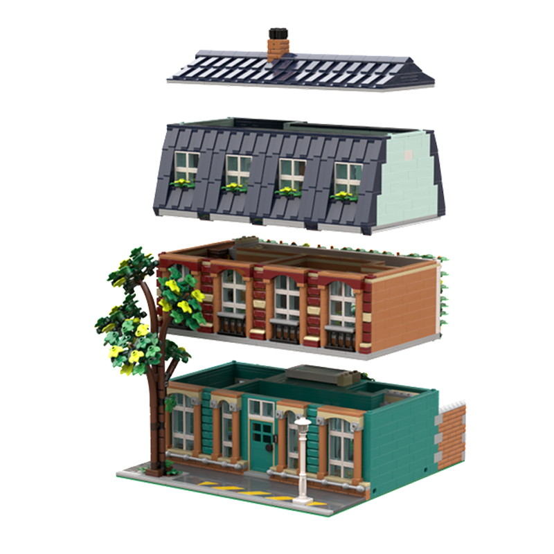 3332 piezas MOC Edificios Modu - Art Craft Ideas For School reseña y precio