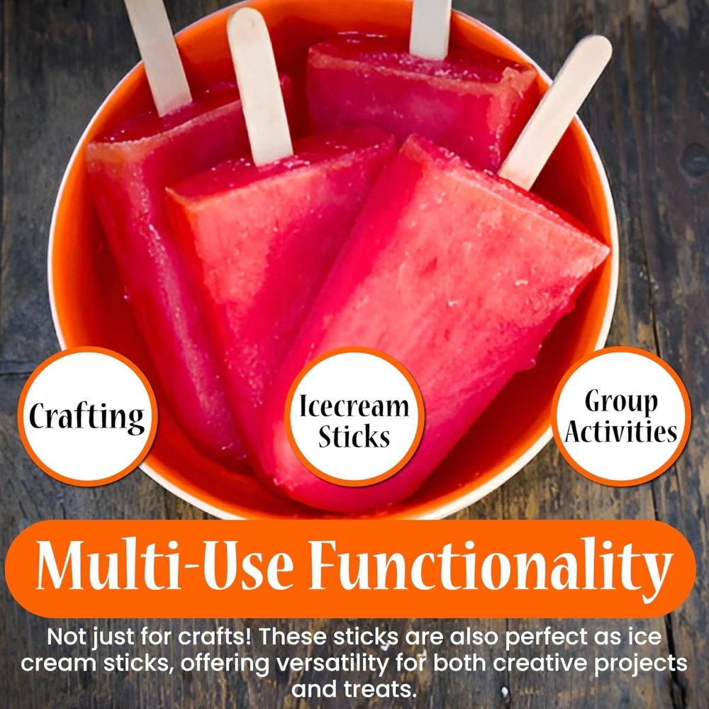 Palitos de Madera Natural para - Art Craft With Ice Cream Stick reseña y precio