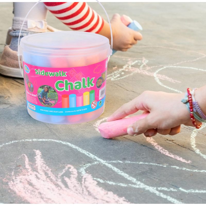 Tiza de colores de acera Jumbo - Art Craft Jumbo reseña y precio
