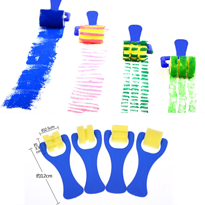 Kits de pinceles de esponja pa - Art Craft For Toddlers reseña y precio