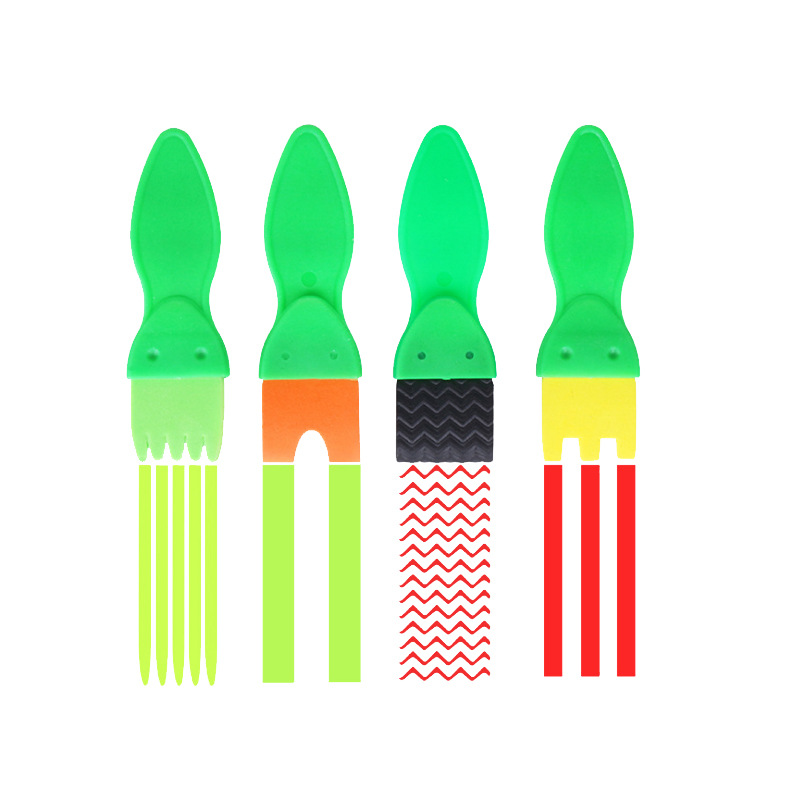 Kits de pinceles de esponja pa - Art Craft For Toddlers reseña y precio
