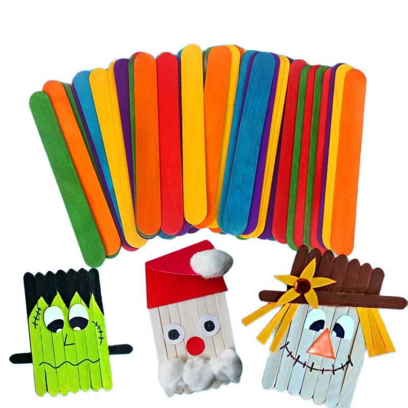 Palitos de madera para hacer h - Art Craft With Ice Cream Stick reseña y precio