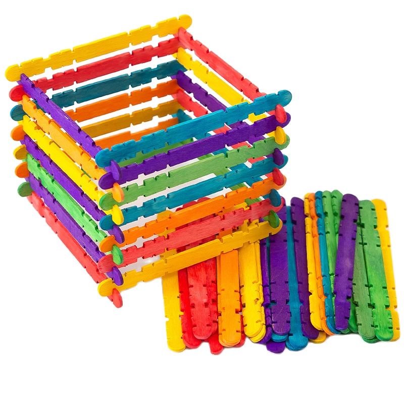 Palitos de madera para hacer h - Art Craft With Ice Cream Stick reseña y precio