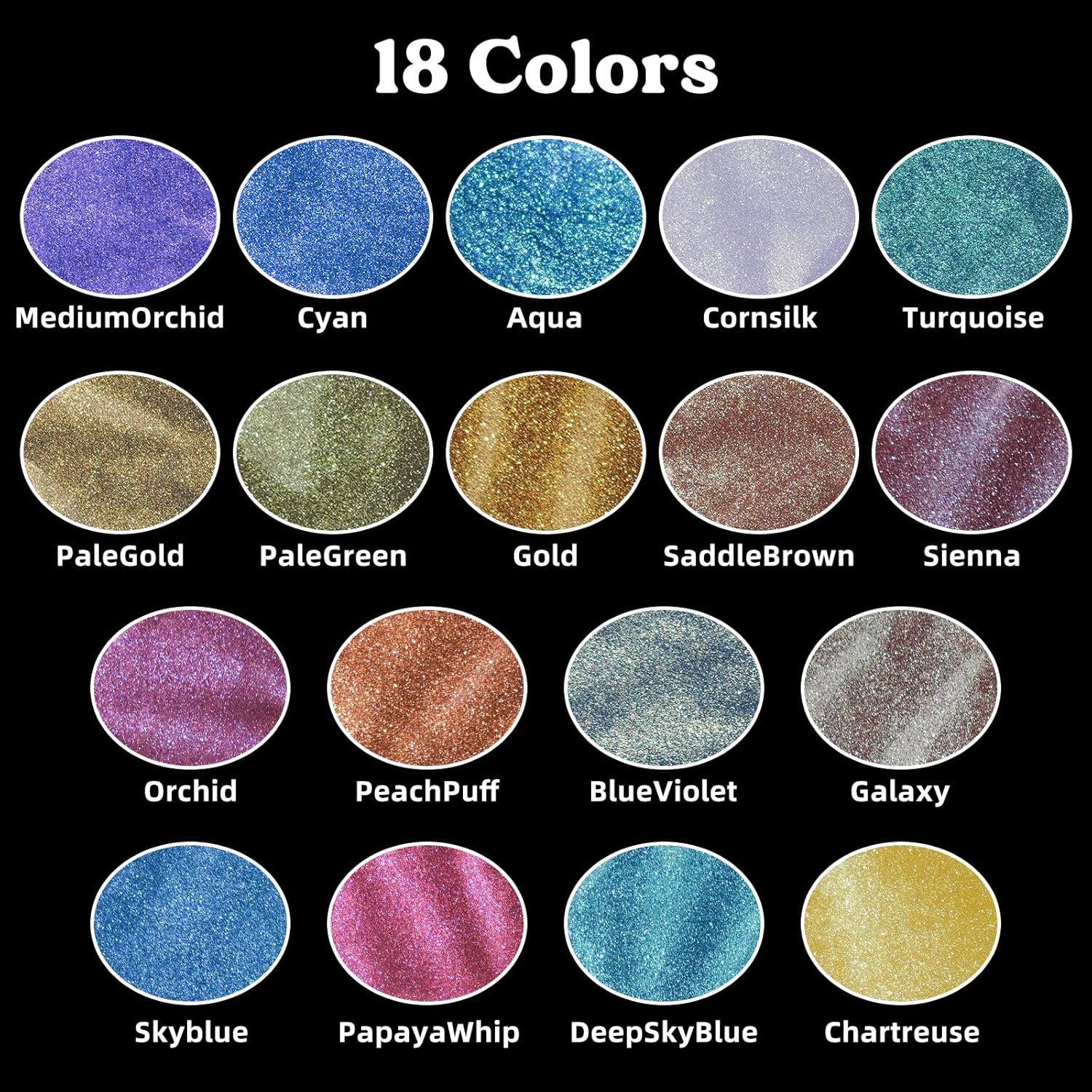 Polvo de Mica Camaleón de 18 C - Resin Pigment Powder reseña y precio