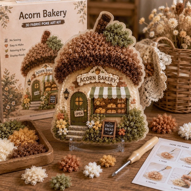 Kit de Arte Textil 3D de Tela, - Art Craft Bakery reseña y precio