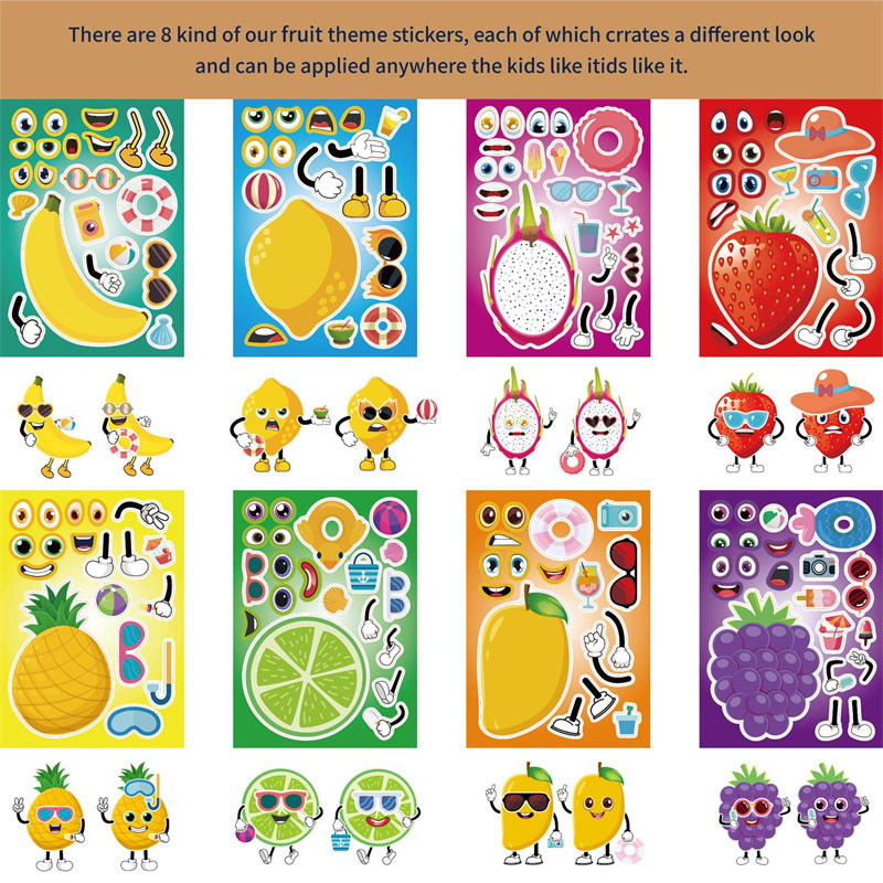 6-24 hojas de pegatinas para h - Art Craft For Toddlers reseña y precio