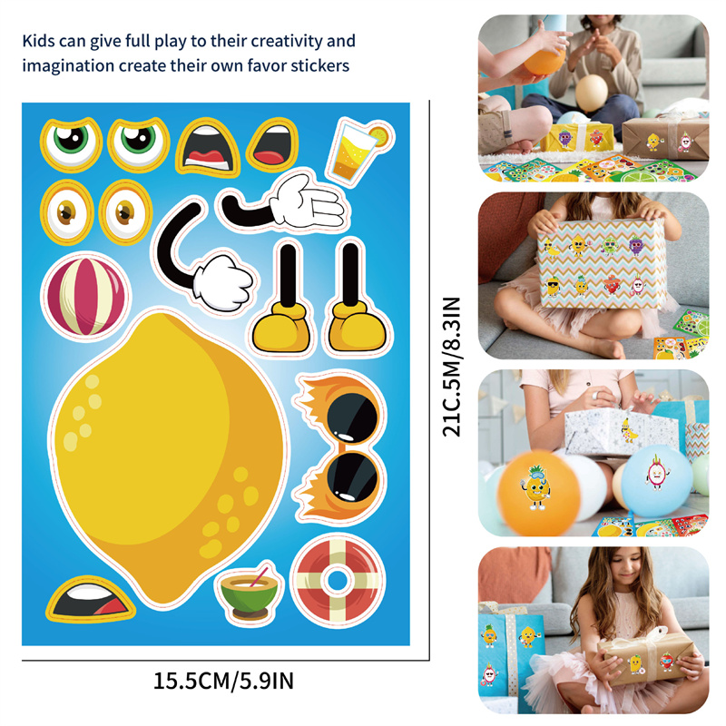 6-24 hojas de pegatinas para h - Art Craft For Toddlers reseña y precio