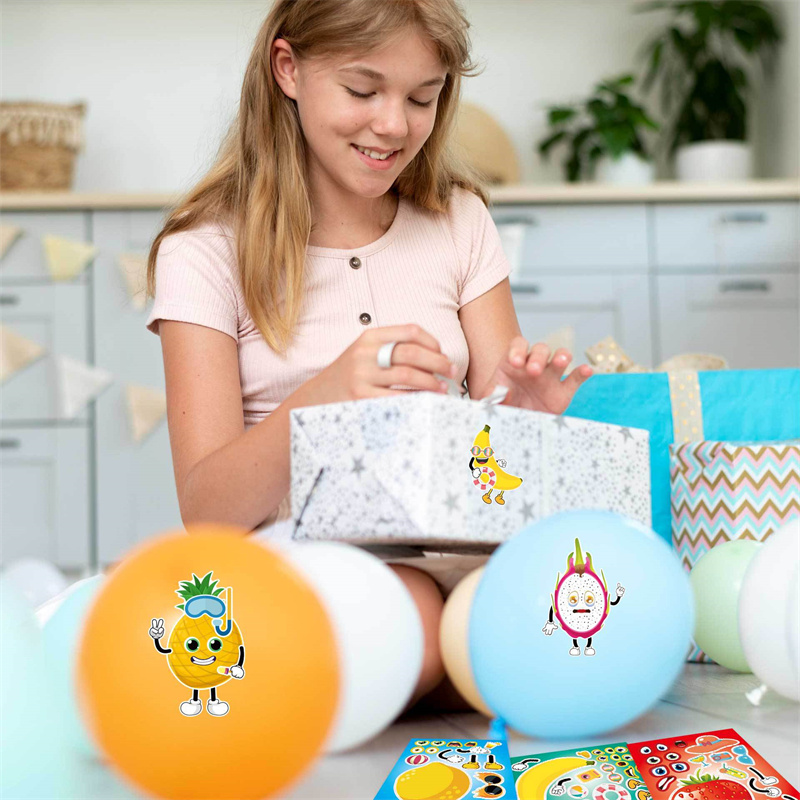 6-24 hojas de pegatinas para h - Art Craft For Toddlers reseña y precio