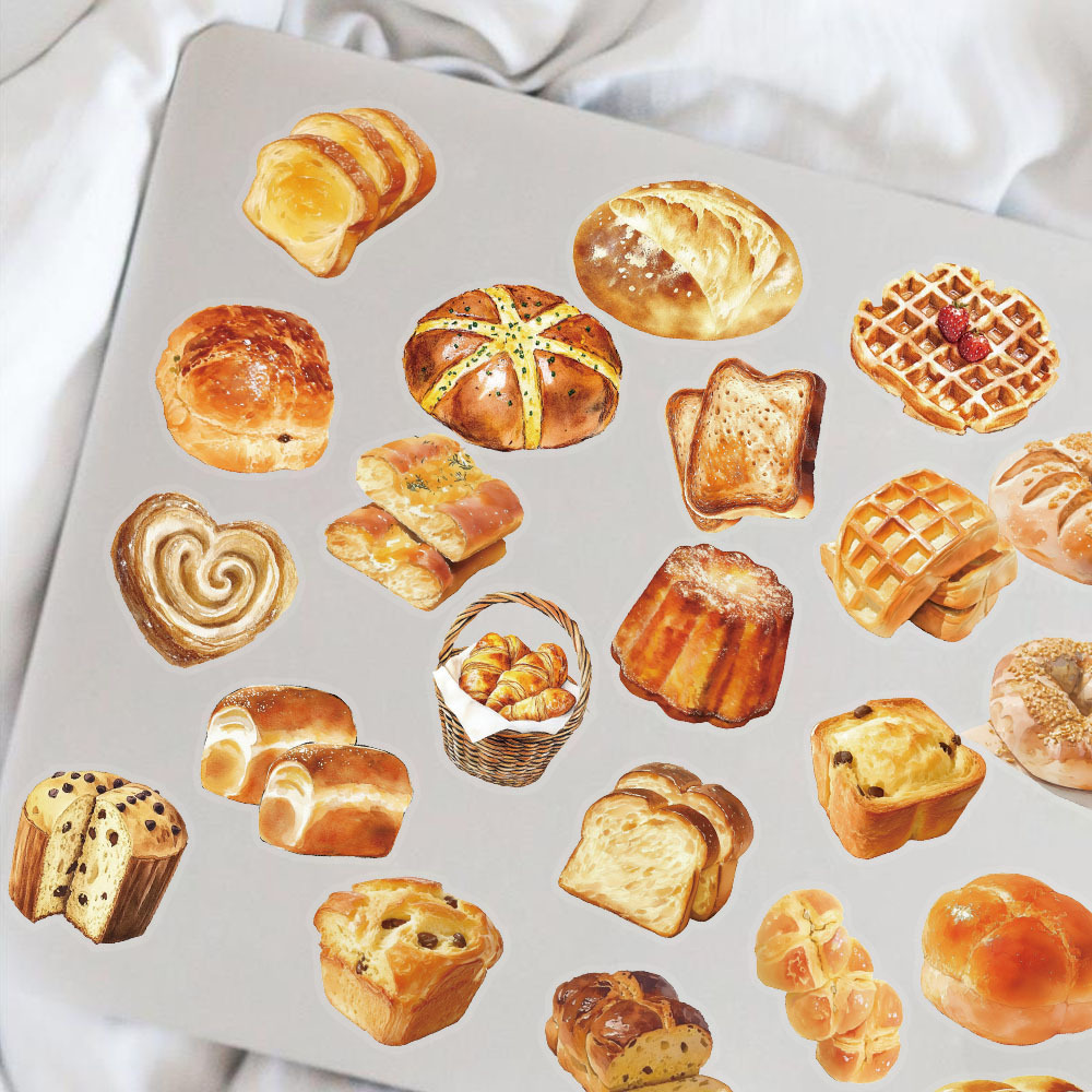 Set de 50 Pegatinas Estéticas  - Art Craft Bakery reseña y precio