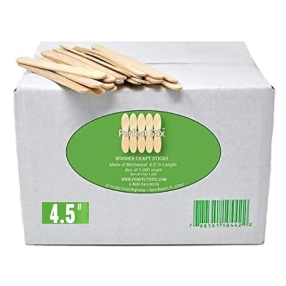 210 Palitos de Madera Natural  - Art Craft With Ice Cream Stick reseña y precio