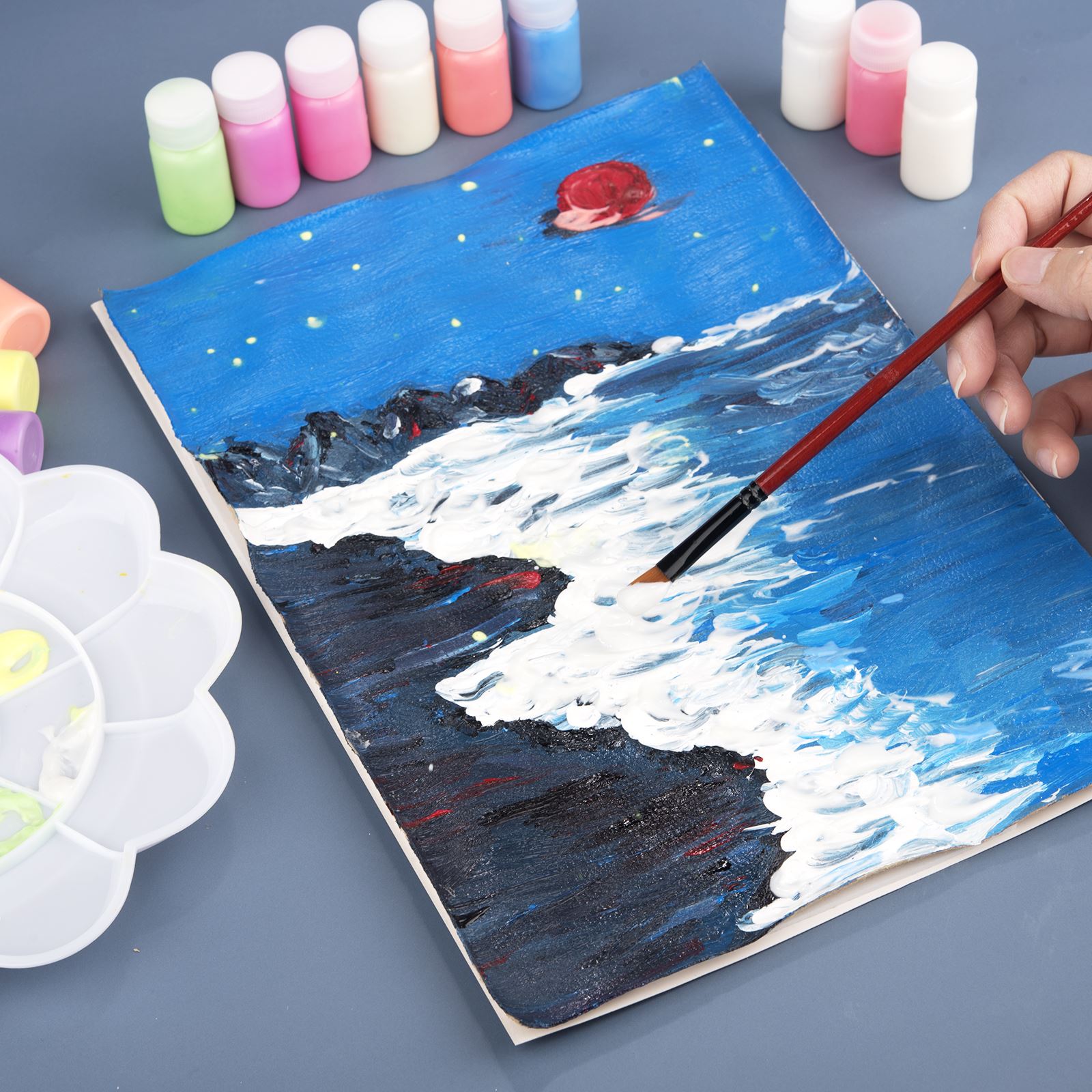 Polvo de purpurina luminosa, p - Resin Pigment Powder reseña y precio