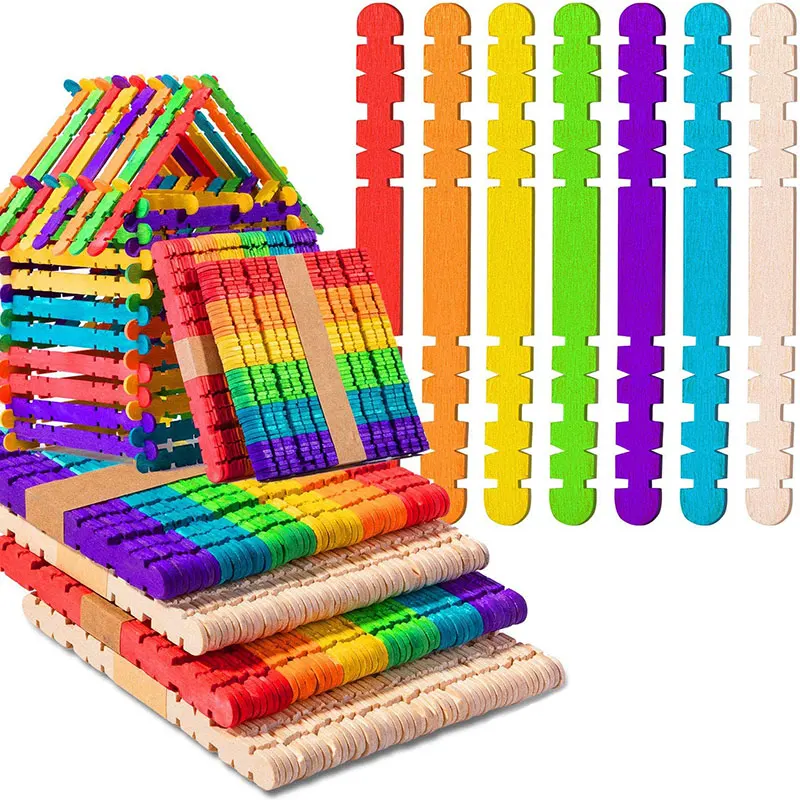 50 Uds palitos de paletas de p - Art Craft With Ice Cream Stick reseña y precio