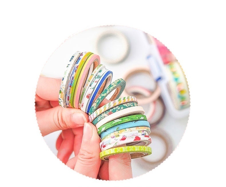 Juego de cintas Washi decorati - Washi Tape Rolls reseña y precio