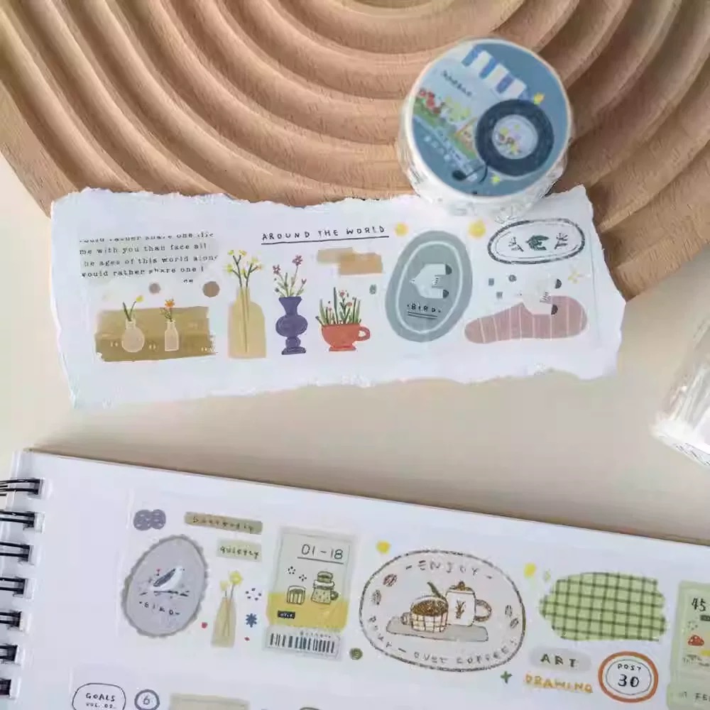 Orange Studio Vintage Retro No - Washi Tape Rolls reseña y precio