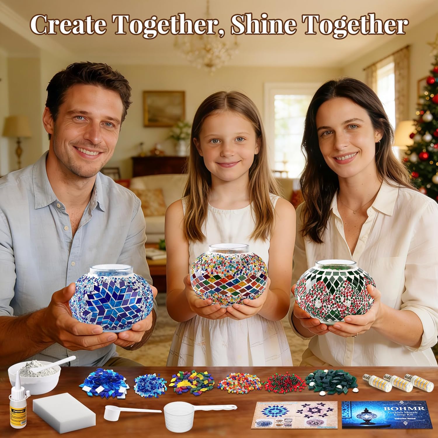 Kit de Lámpara Turca de Mosaic - Art Craft Adult reseña y precio