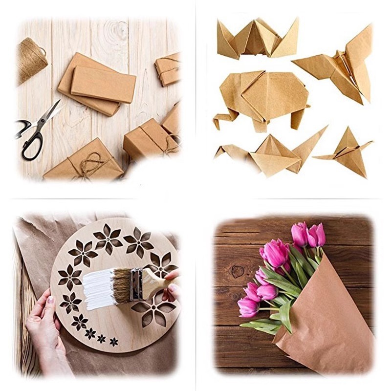 Papel Kraft marrón Ideal para  - Art Craft Movement reseña y precio