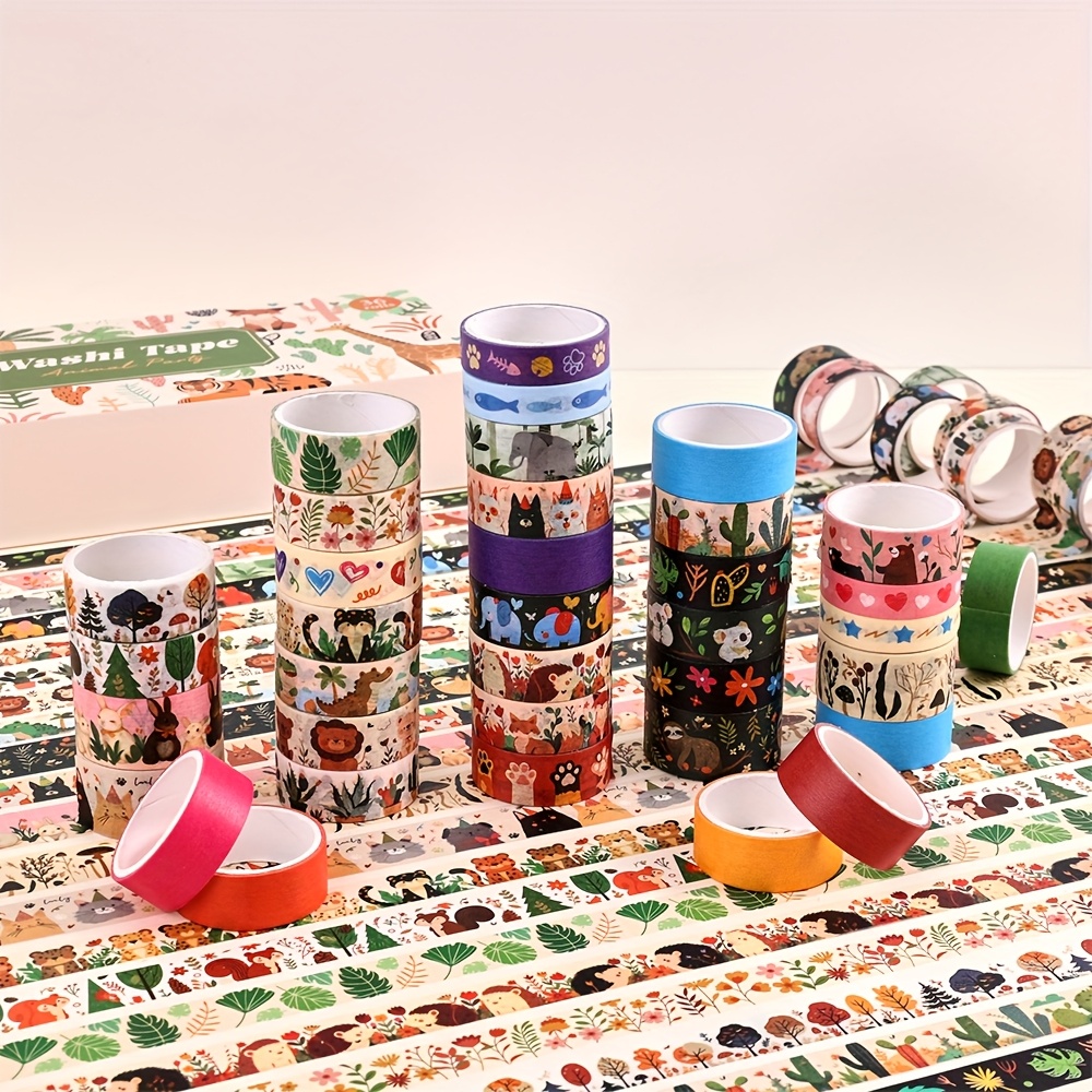 36 rollos de cintas Washi Vint - Washi Tape Rolls reseña y precio