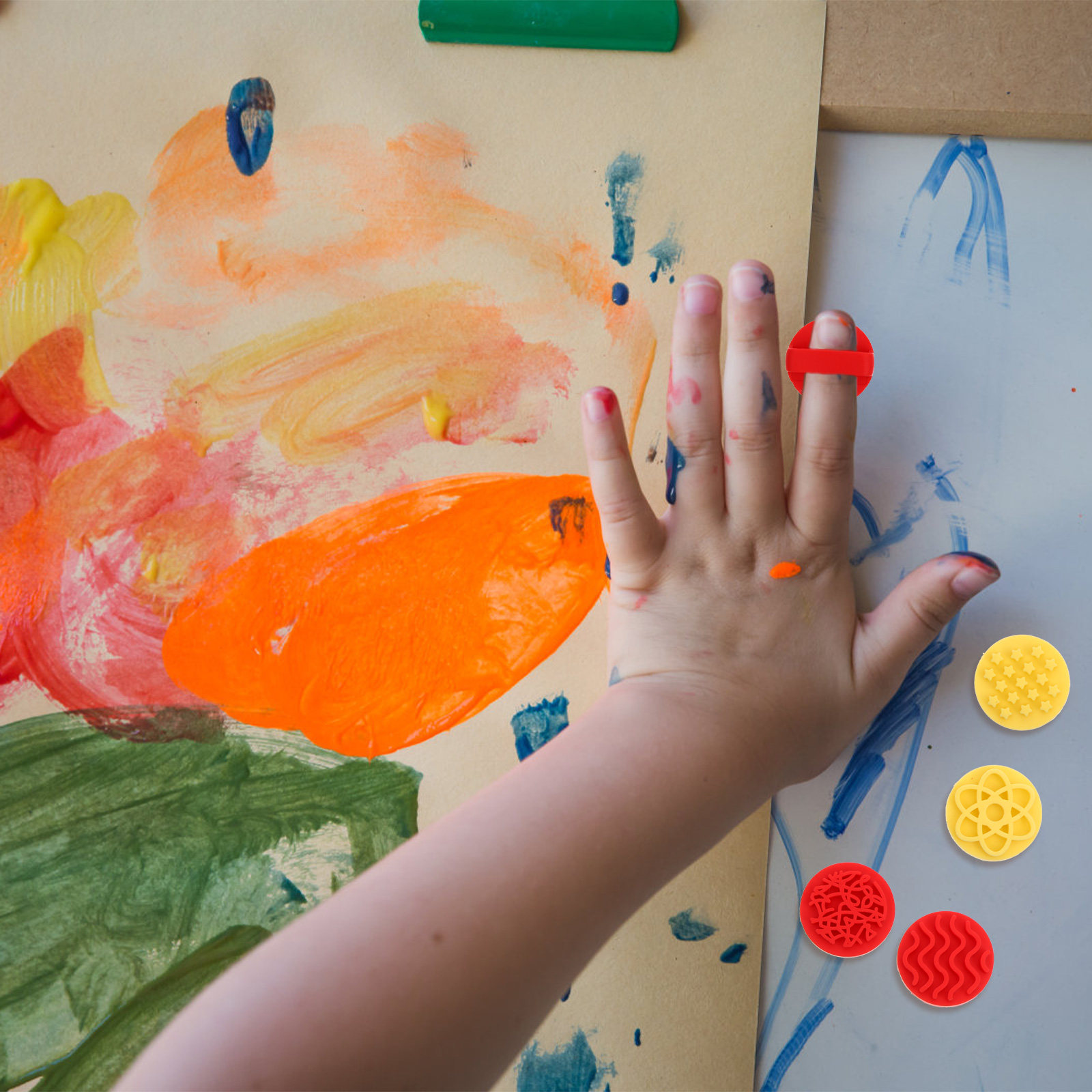 8 Sellos Seguros para Niños Pe - Art Craft For Toddlers reseña y precio
