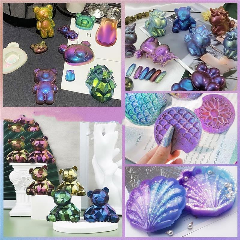 Pigmento de resina Camaleón de - Resin Pigment Powder reseña y precio