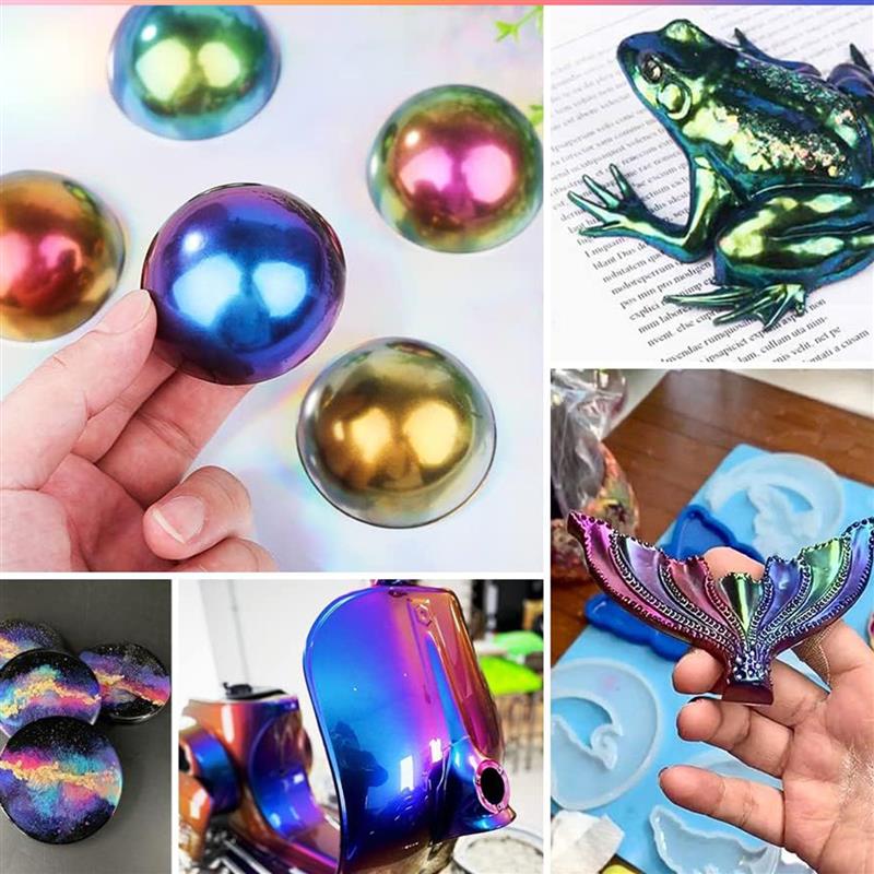 Pigmento de resina Camaleón de - Resin Pigment Powder reseña y precio