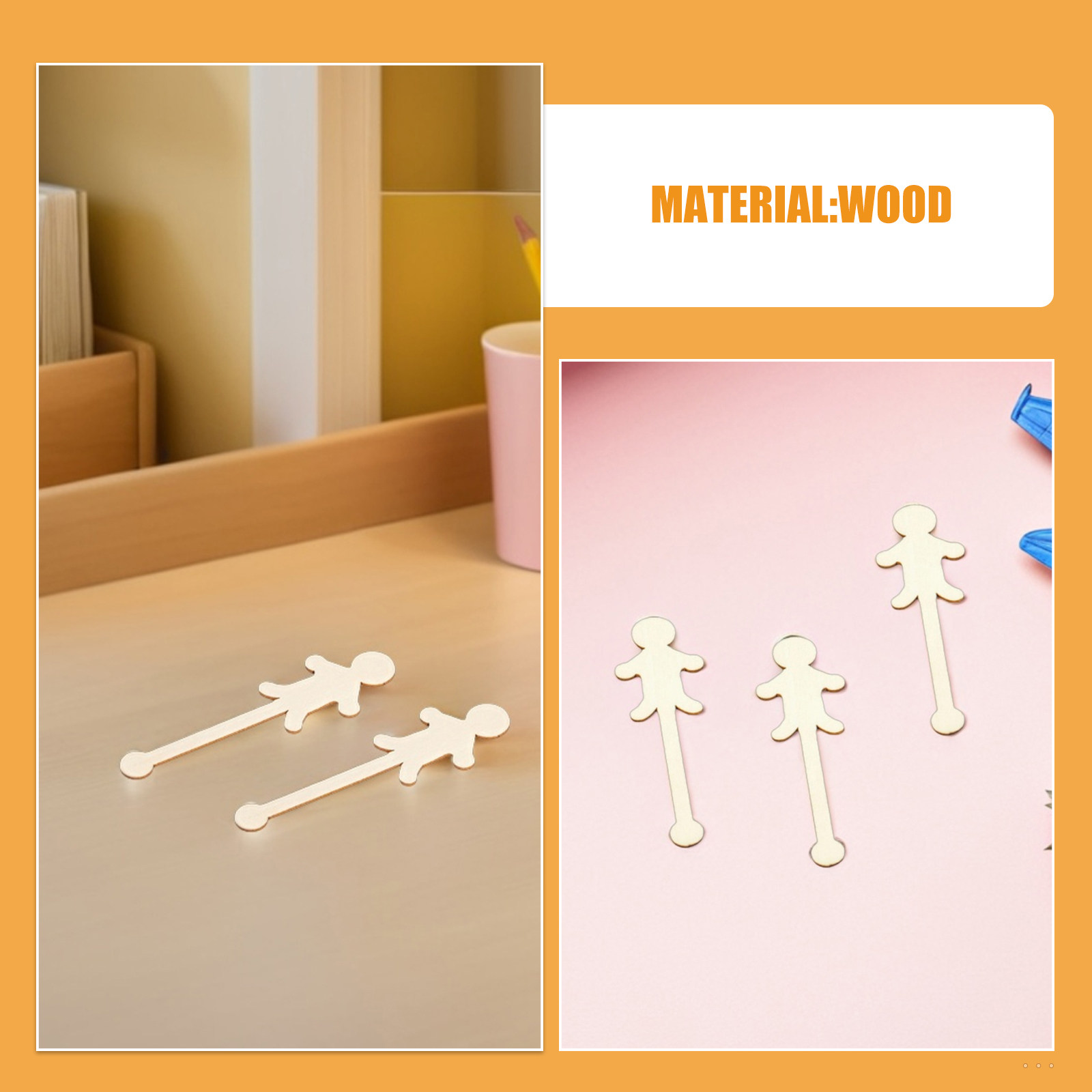 100 Palitos de Madera para Hel - Art Craft With Ice Cream Stick reseña y precio