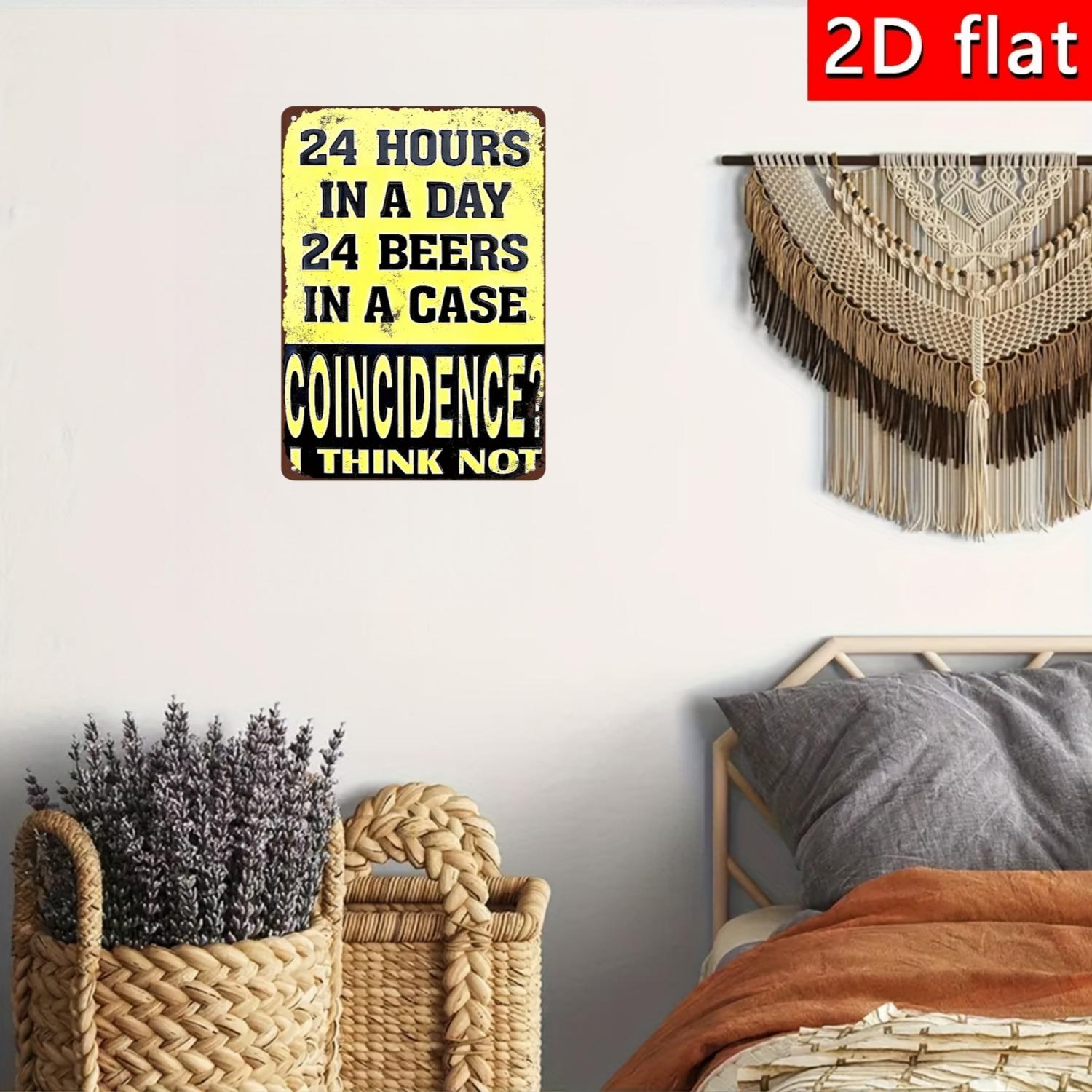 Letrero de madera retro plano  - Art Craft Movement reseña y precio