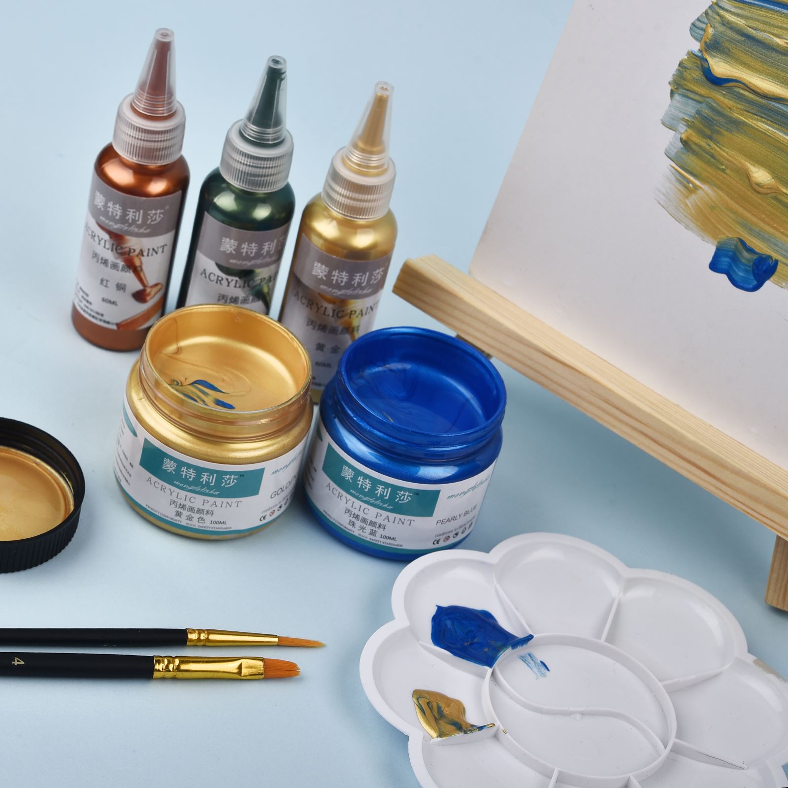 7 colores, 60ml/botella, pigme - Resin Pigment Powder reseña y precio