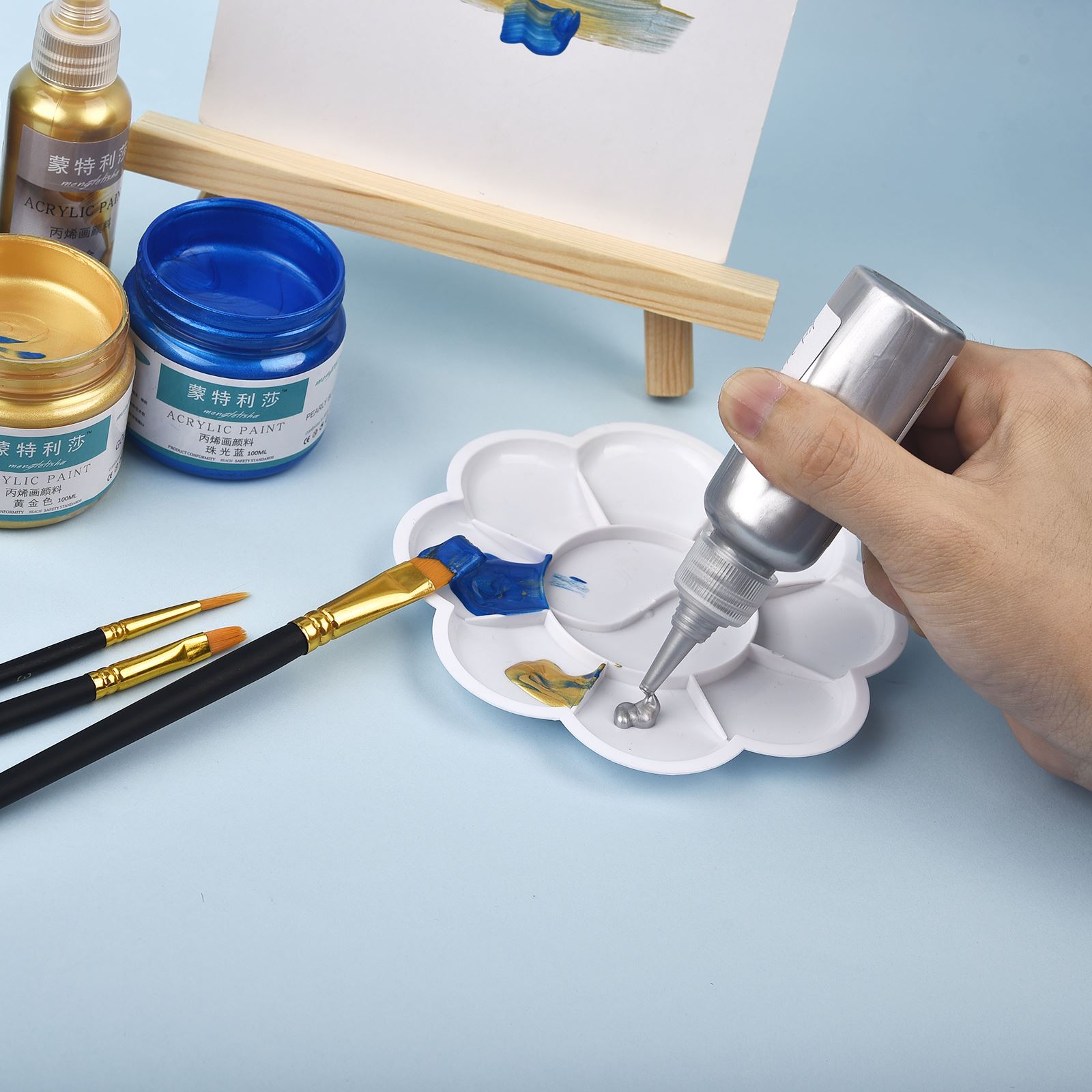 7 colores, 60ml/botella, pigme - Resin Pigment Powder reseña y precio