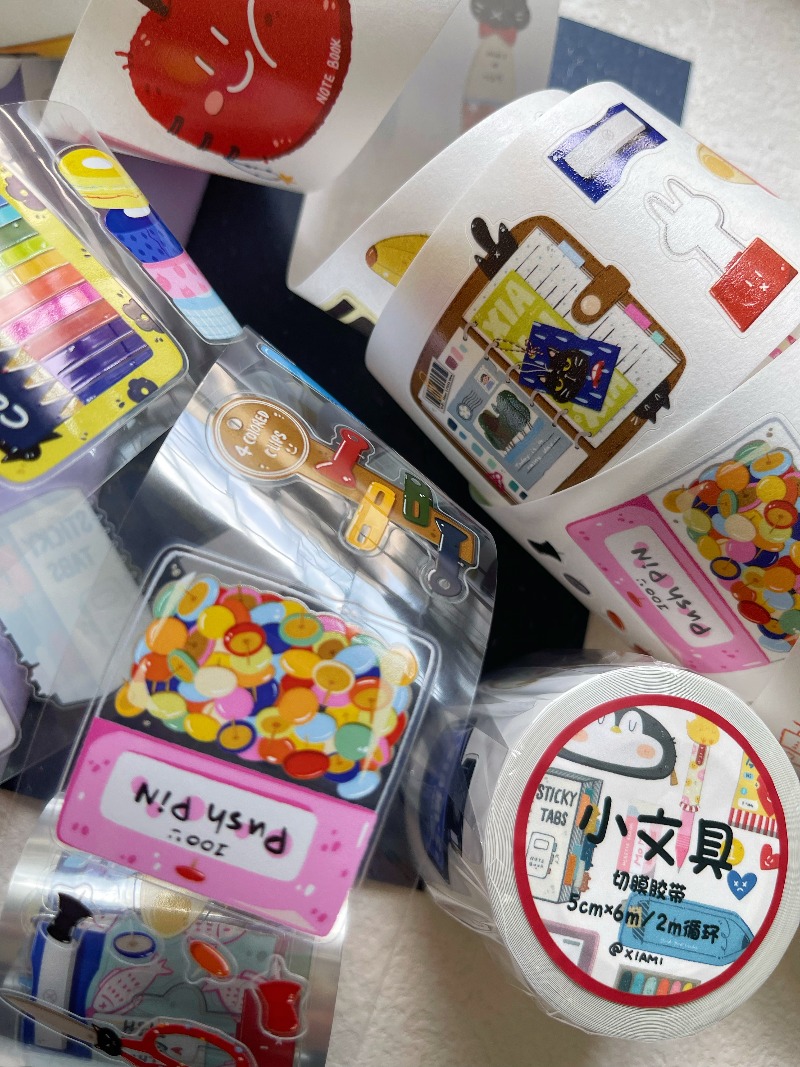 Cintas Washi de PET Yupo XIAMI - Washi Tape Rolls reseña y precio