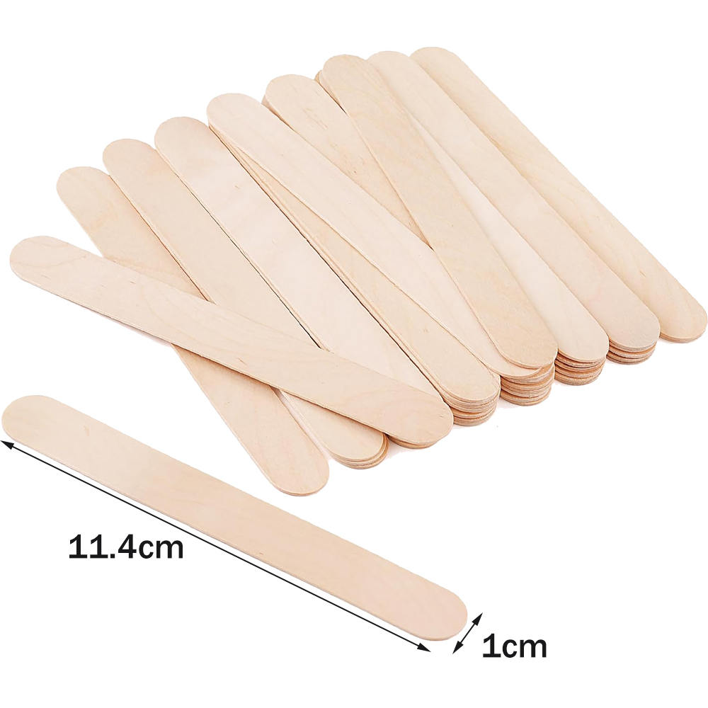 50 Uds. De paletas de madera N - Art Craft Jumbo reseña y precio
