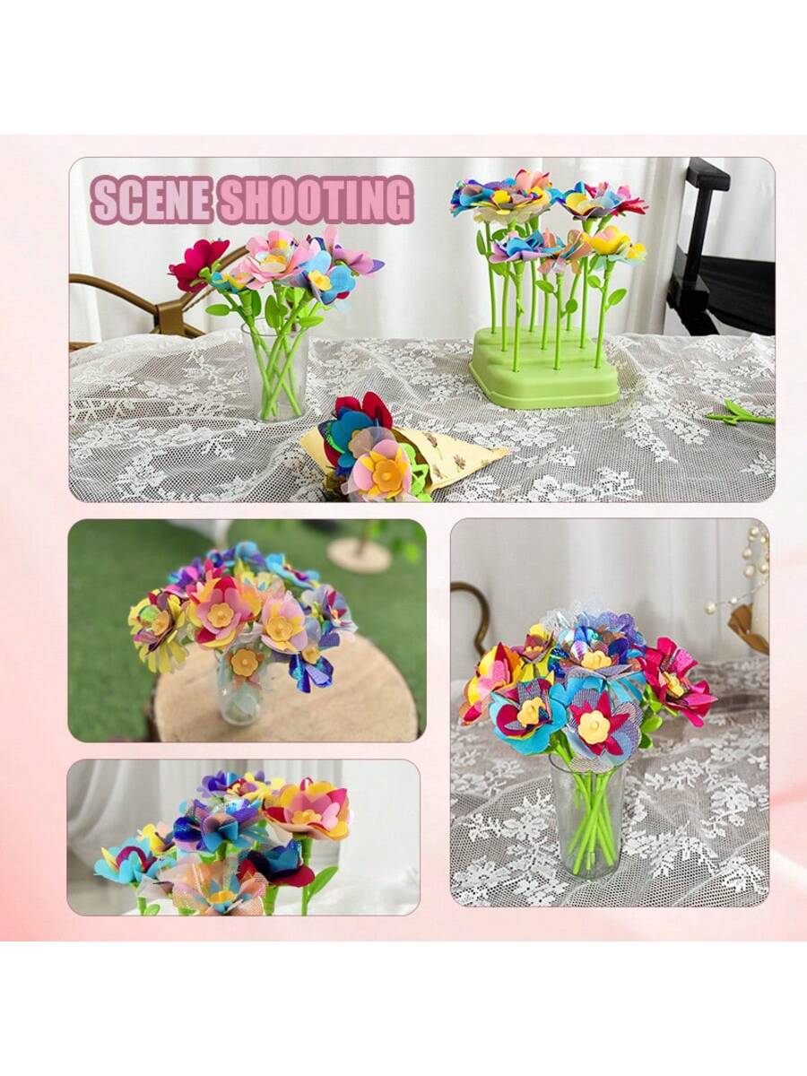 Kit de manualidades de flores  - Art Craft For Toddlers reseña y precio
