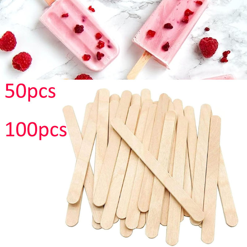    50/100 piezas de palitos d - Art Craft With Ice Cream Stick reseña y precio