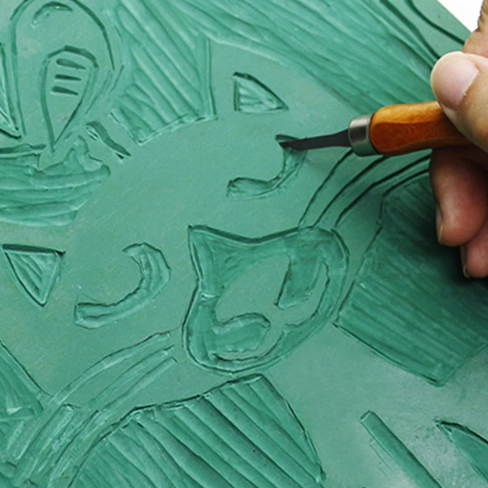 Kit de bloques de sello de imp - Lino Printing Block reseña y precio