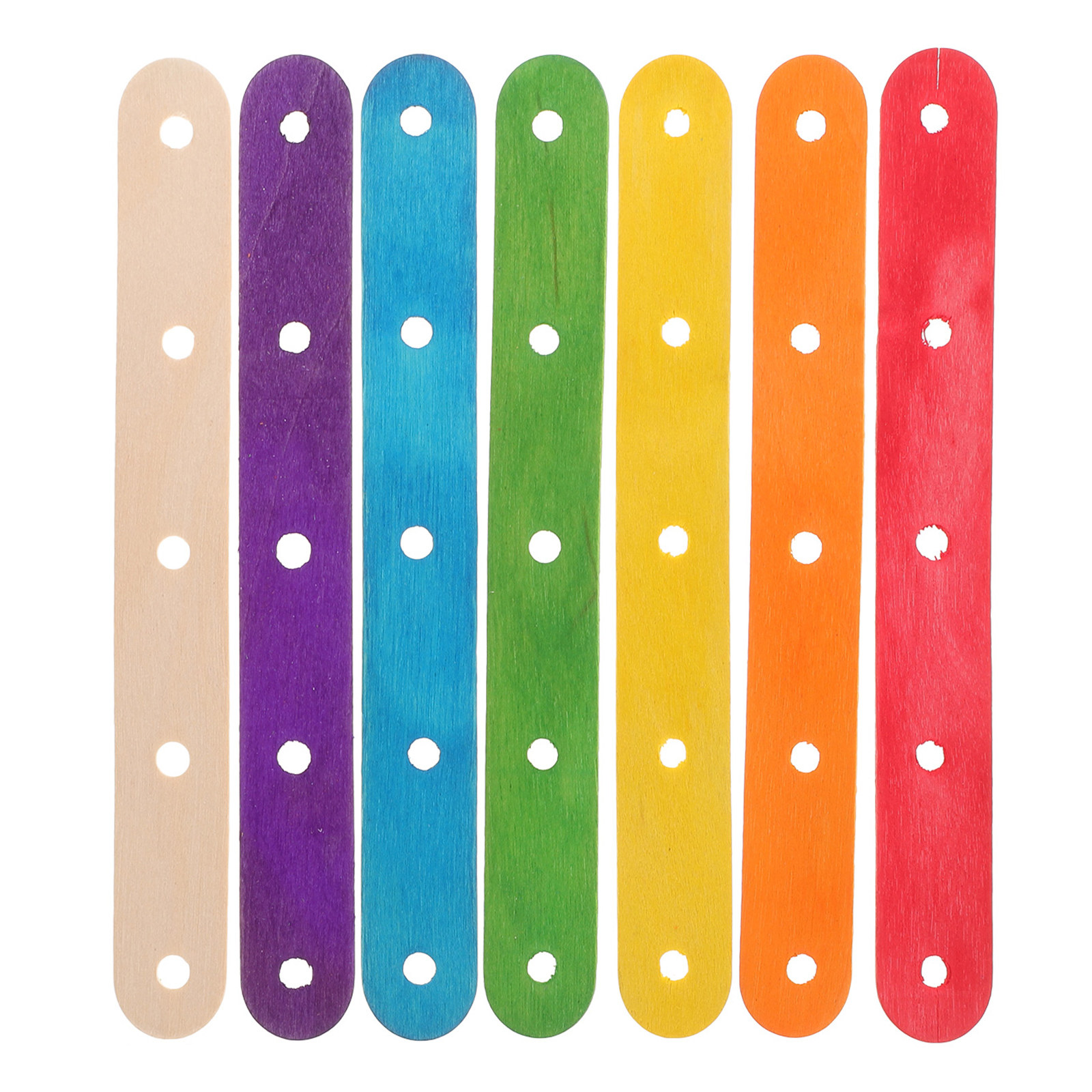 100 Palitos de Madera de Color - Art Craft Jumbo reseña y precio