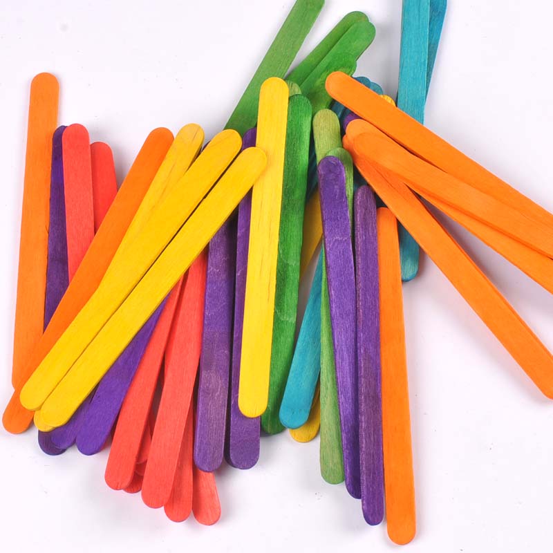 Palitos de madera Natural y co - Art Craft With Ice Cream Stick reseña y precio