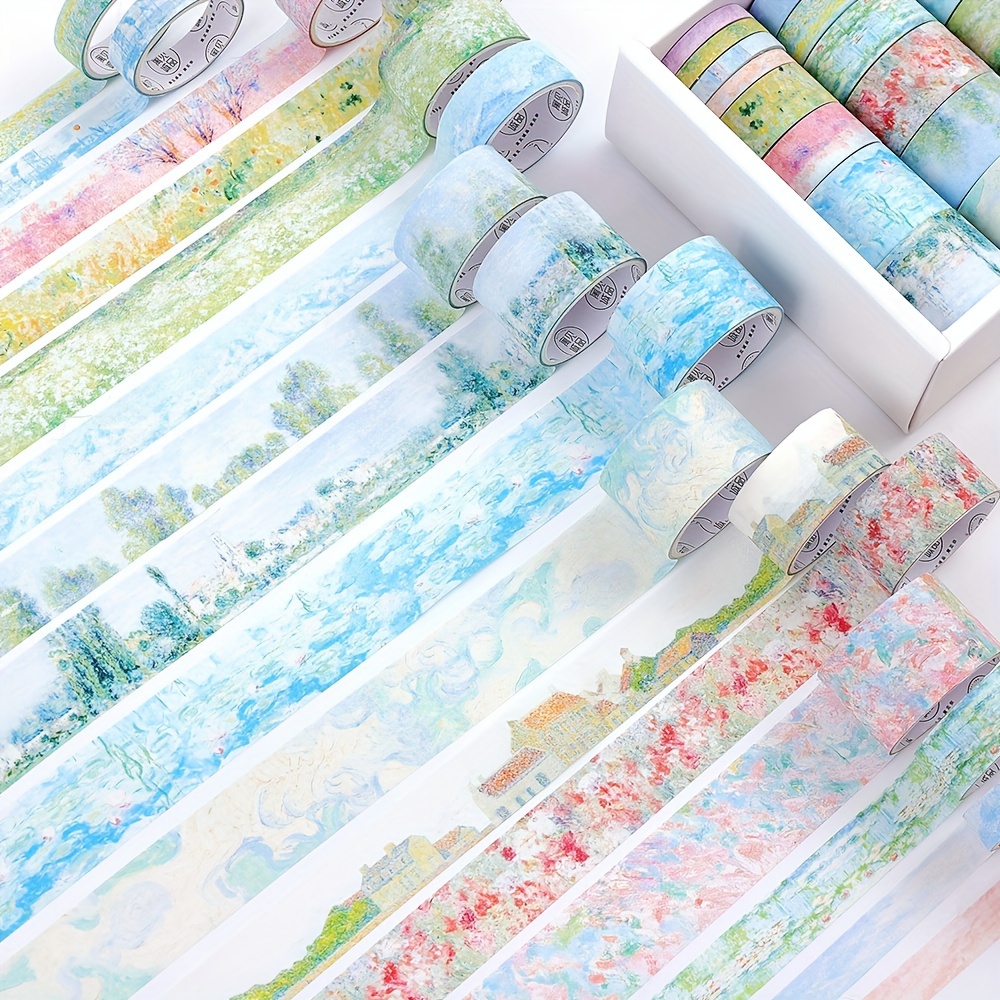 Juego de 20 rollos de cintas W - Washi Tape Rolls reseña y precio